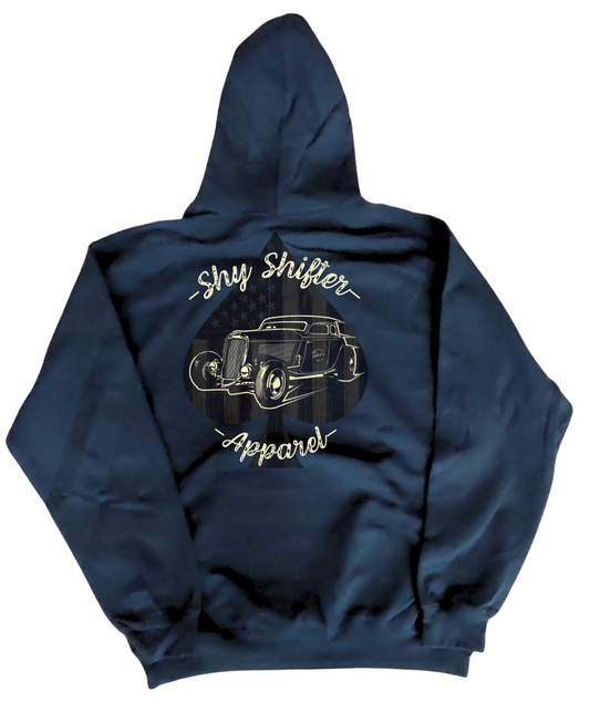 Copy of Copy of Copy of Long Sleeve Unisex, Classic Car, Vintage Car, Hot Rod Hoodie