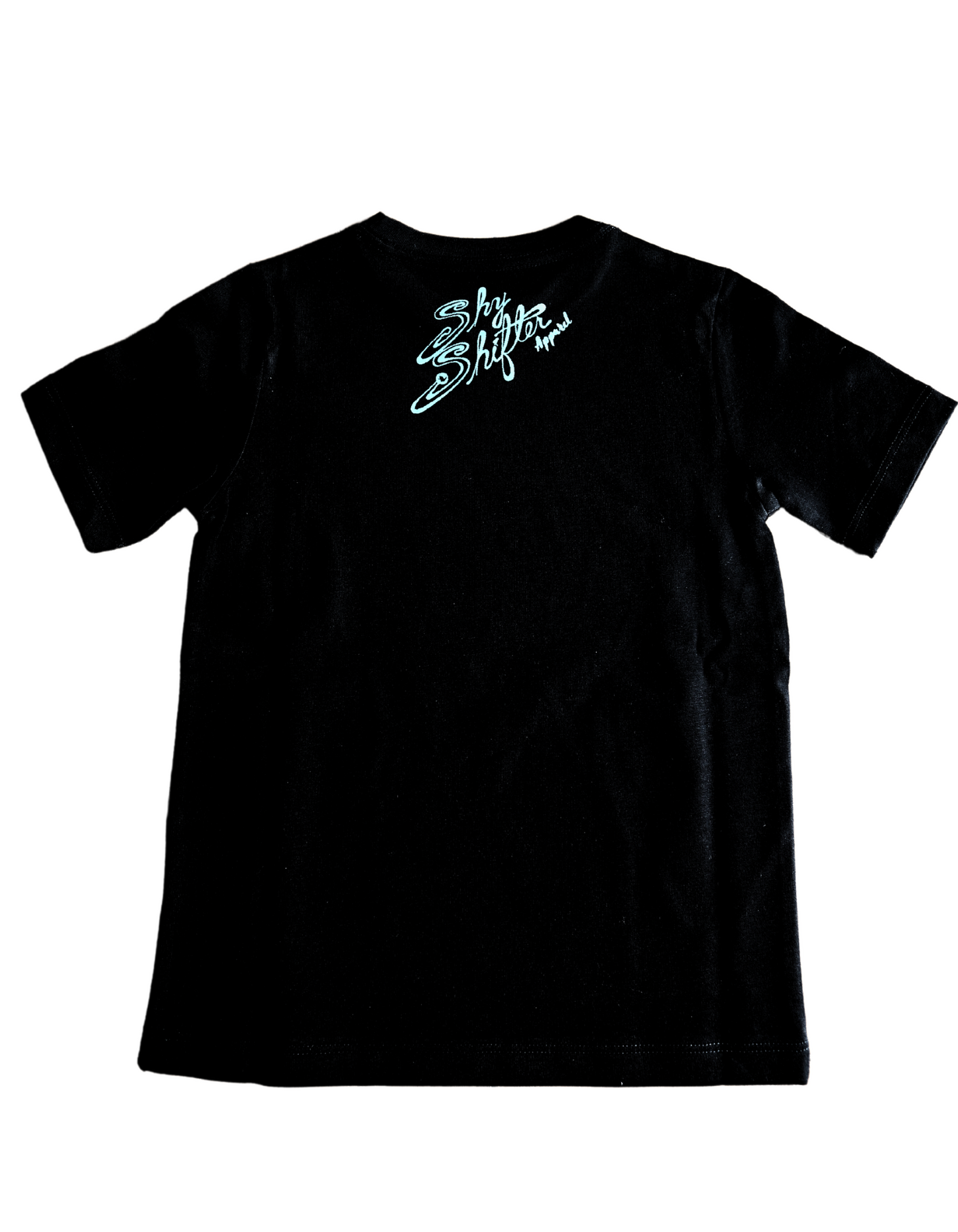 Shy Shifter Apparel:T-shirt, Vintage, Pinstriping, white/black, HotRod, kids tees